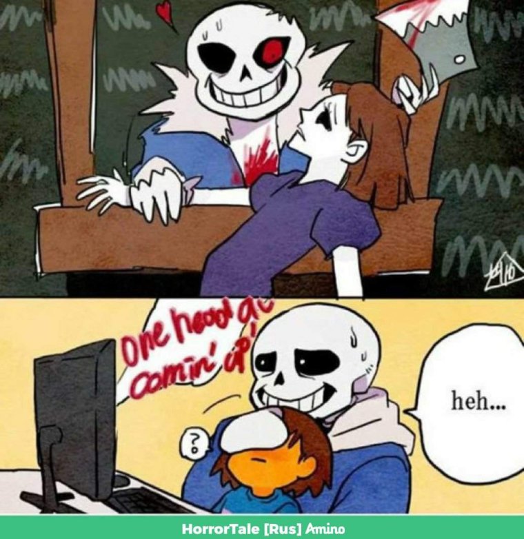 Мини комиксы андертейл