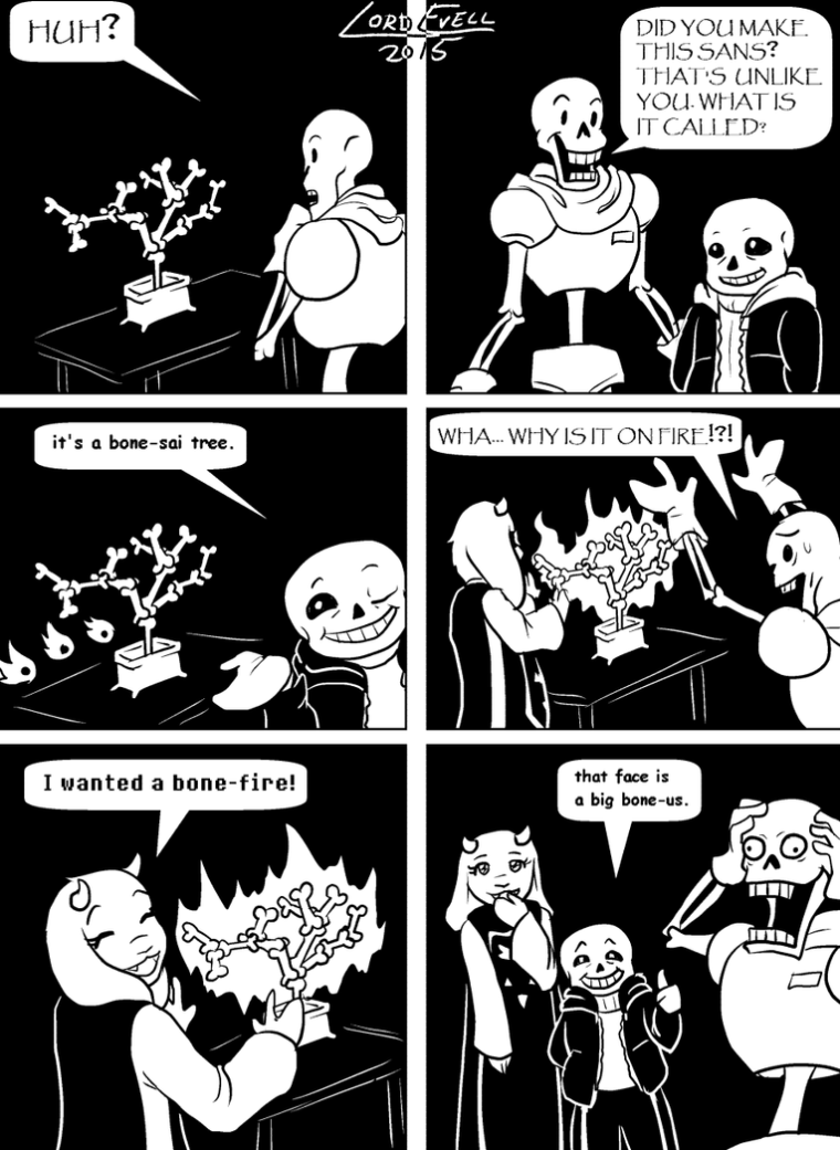 Андертейл комиксы Санс и Ториэль