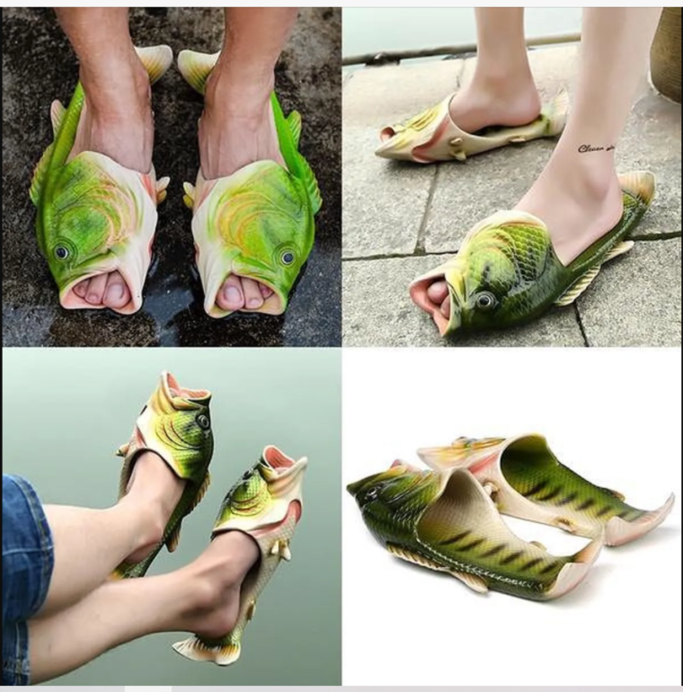 Смешные шлепанцы