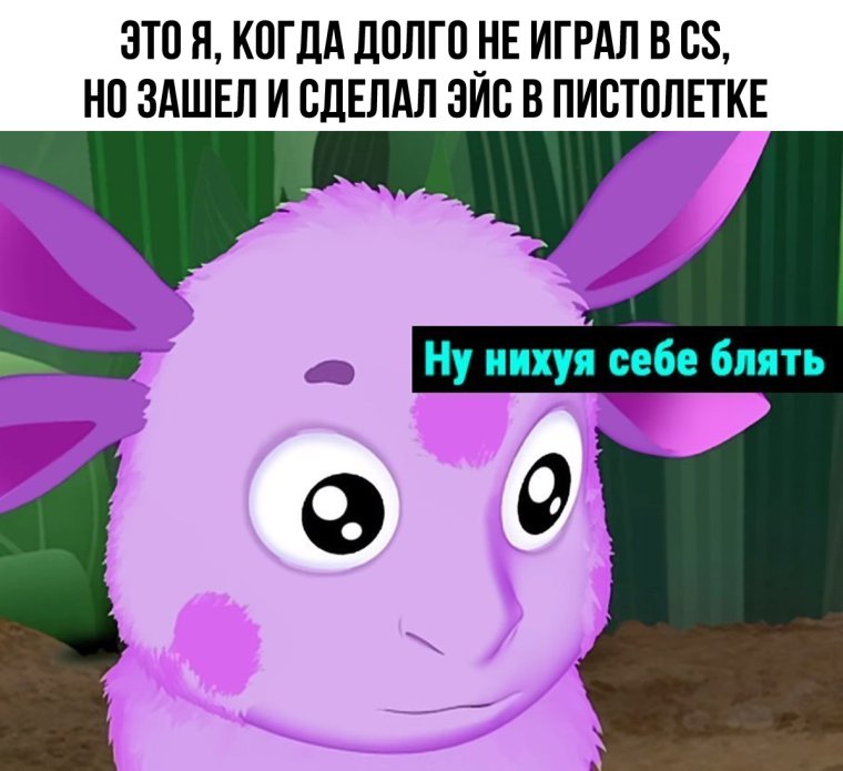 Смешные мемчики про Лунтика