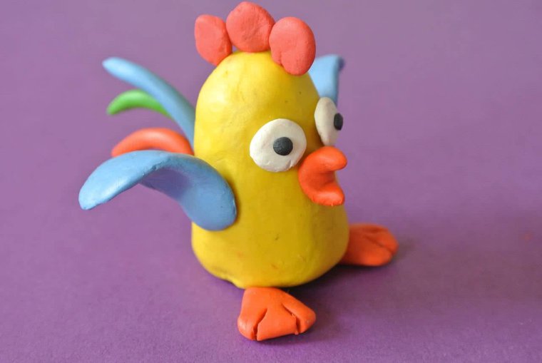 Лепка из пластилина для детей