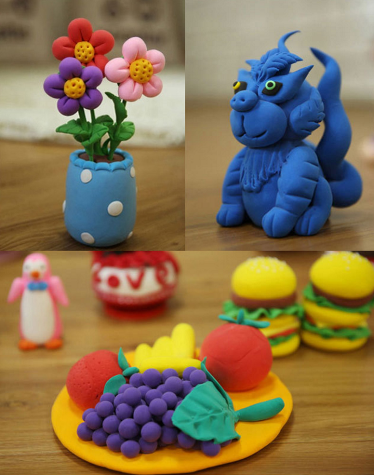 Лепка из пластилина