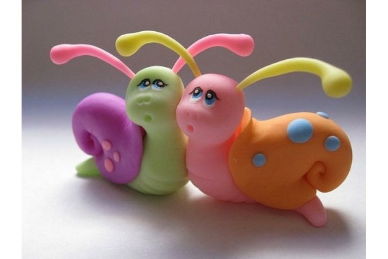 Изделия из пластилина для детей