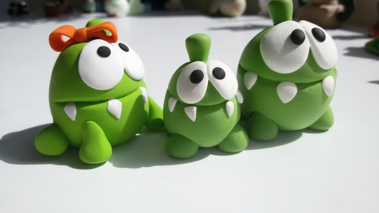 Фигурки из пластилина