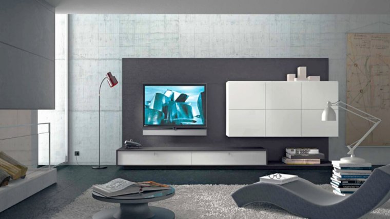 Ливинг зона под ТВ