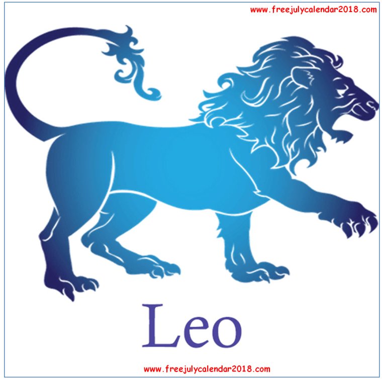 Шарж знак зодиака Лев