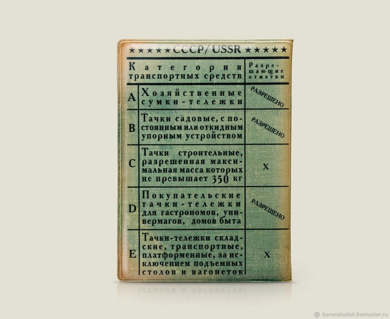 Права на вождение Тачки обложка