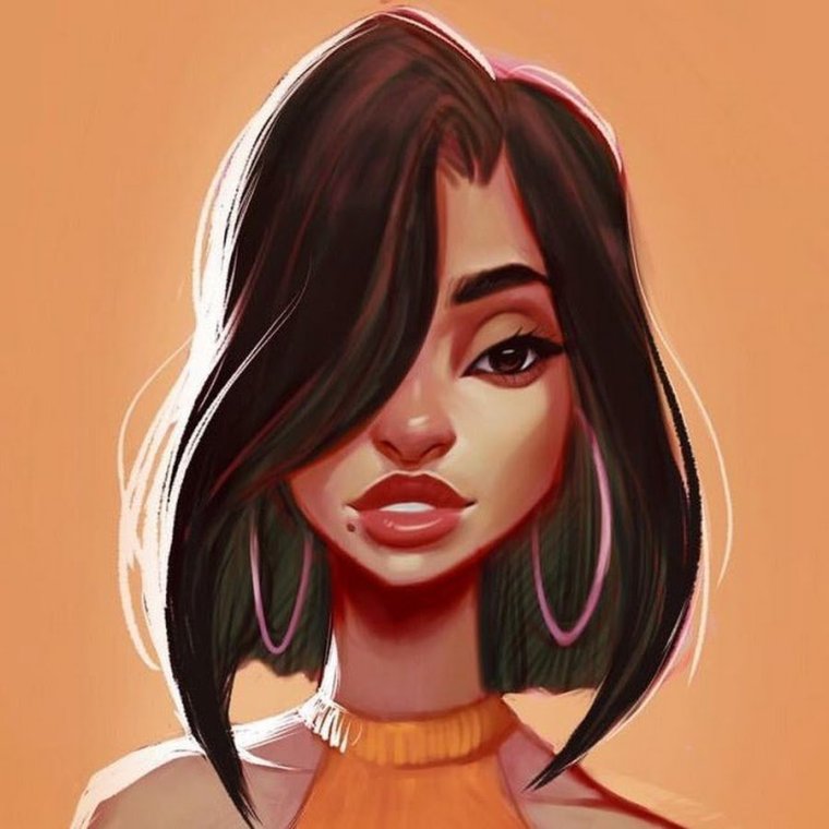 Кайли Дженнер арт