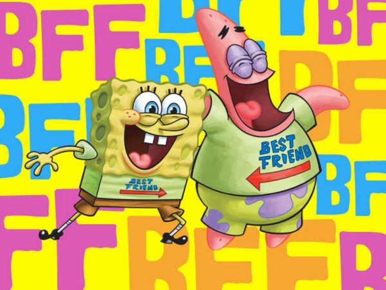 Классные обои губка Боб