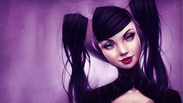 Илья Кувшинов с голубыми волосами