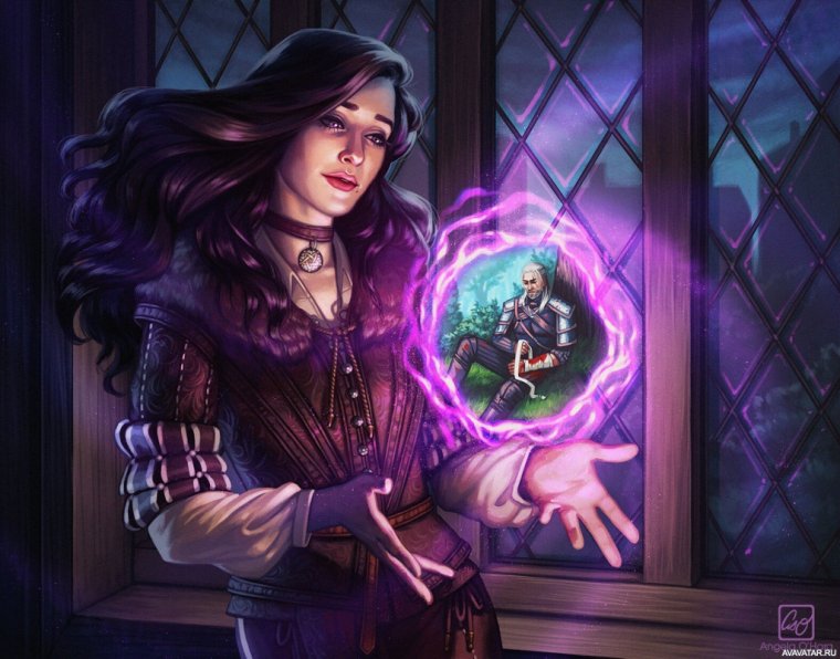 Парень и девушка арт фэнтези