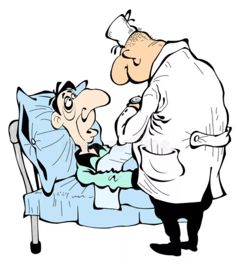 Врач и пациент карикатура