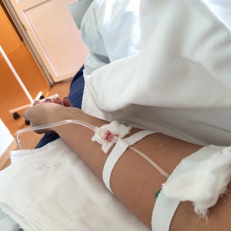 Кука с капельнецей в бальнице