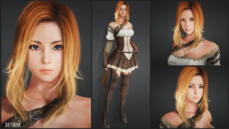 Black Desert пресеты Валькирия