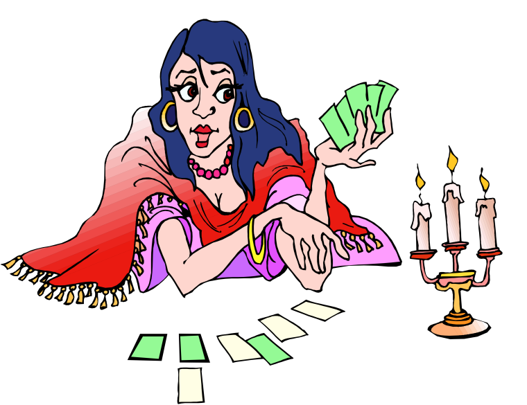 Смешная гадалка