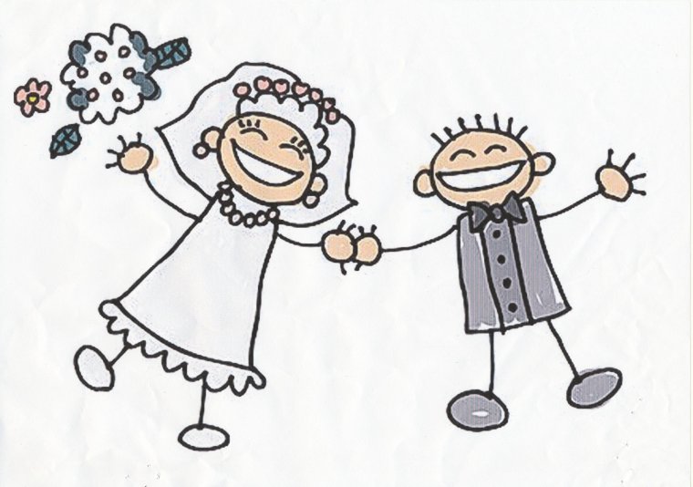 С днем свадьбы прикольные