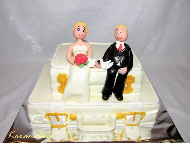 Торт на годовщину свадьбы прикольный