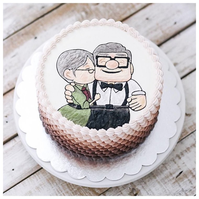 Торт на годовщину свадьбы с юмором
