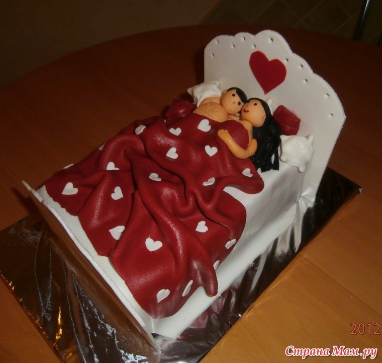 Торт на годовщину свадьбы 20 лет