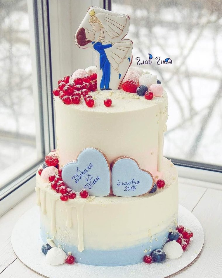 Тортик на годовщину свадьбы прикольные