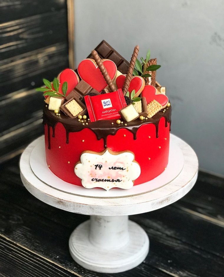 Свадебный торт с пряниками