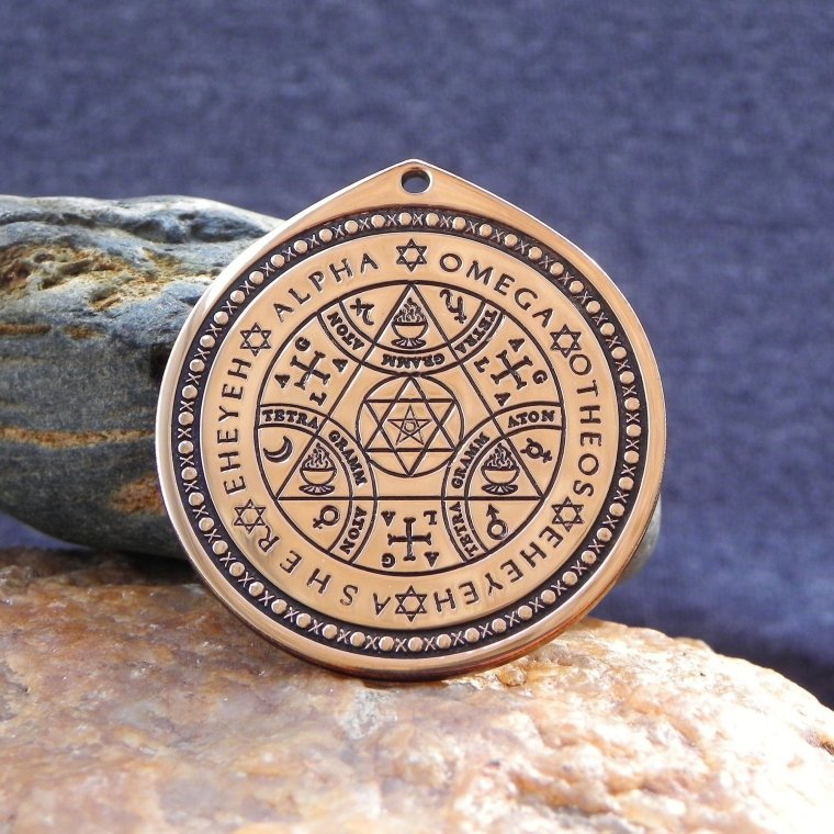 Пентакль Соломона тату