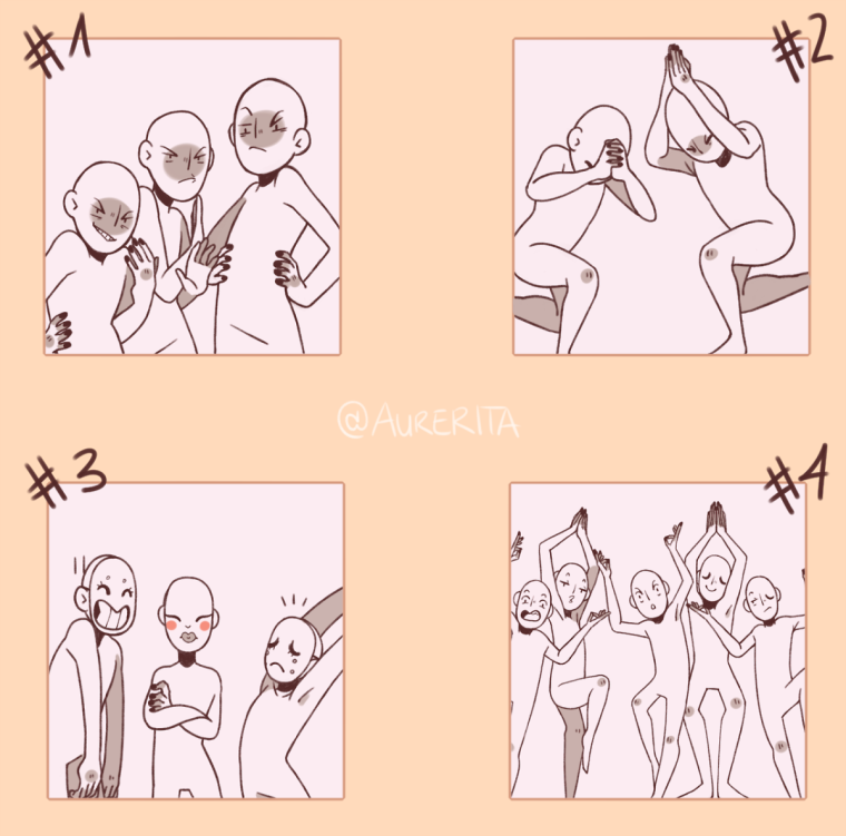 Упоротые позы для рисования