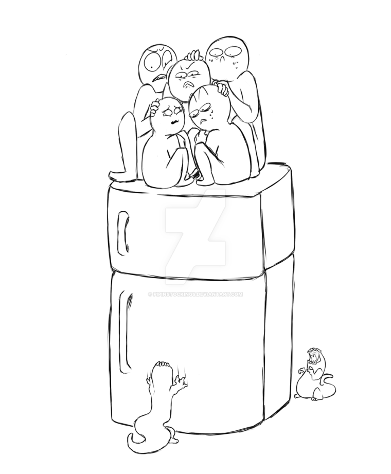 Смешные манекены для рисования