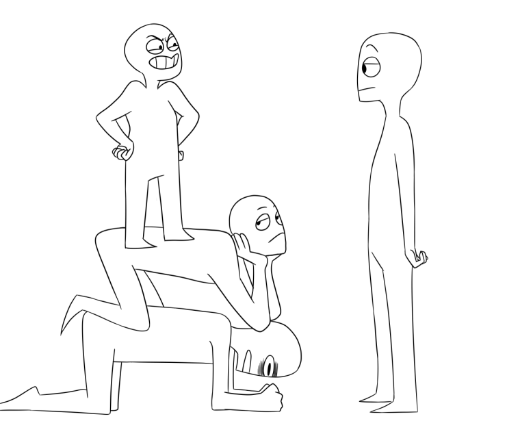 Позы для рисования группы людей