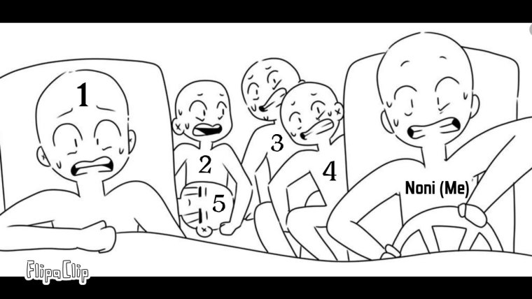 Манекены для рисования meme 4 человек