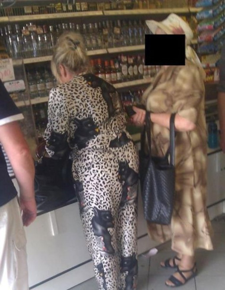 Лосины телесного цвета на толстых