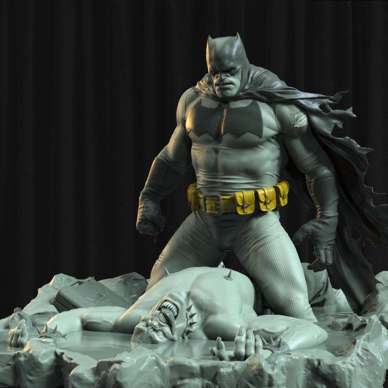 Бэтмен скульптура