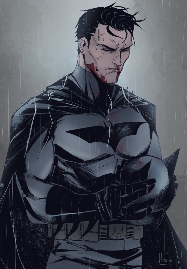 Бэтмен Брюс Уэйн арт