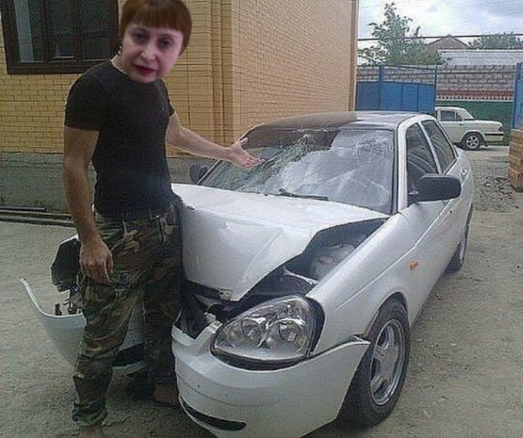 Куда прешь не видишь