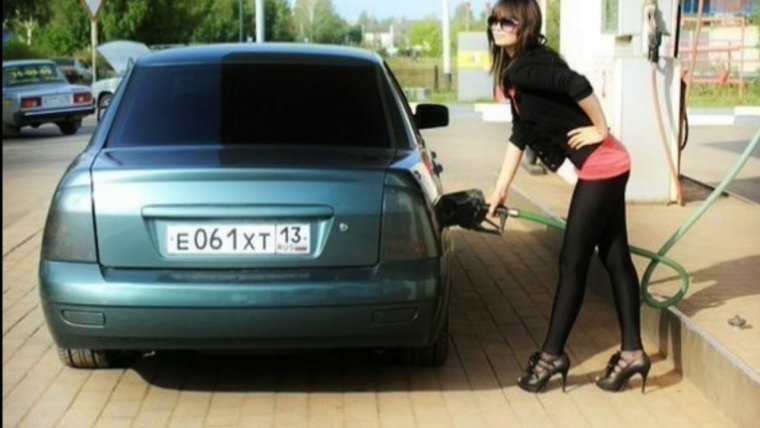 Лада и кавказские девушки