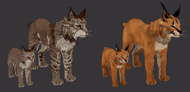 Мистик рыси вилд крафт