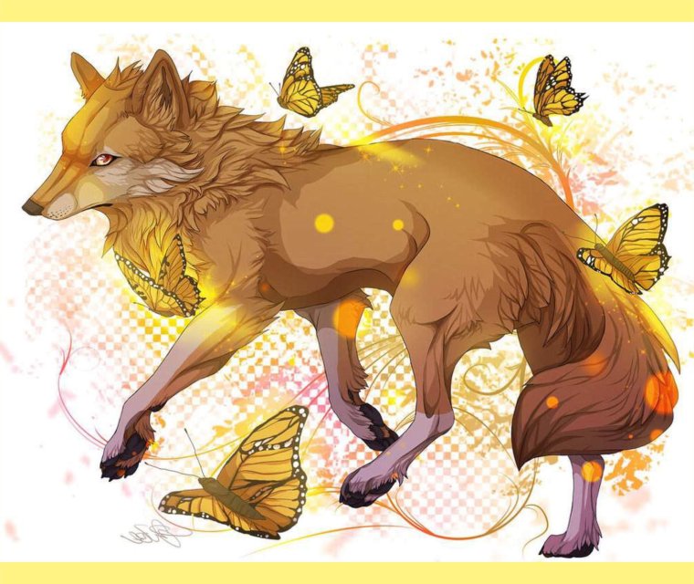 Вайлд крафт лиса Мистик арт