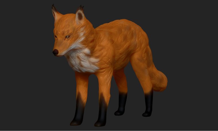 Огромный волк арт