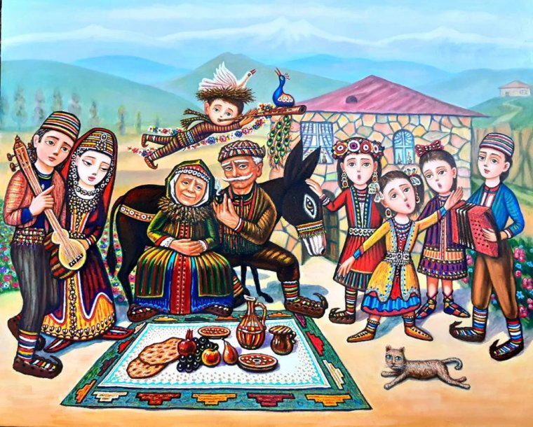 Севада Григорян армянская семья