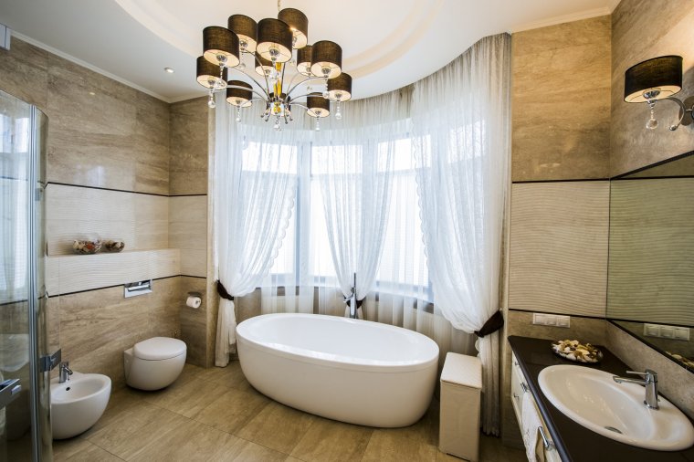 Ванная в частном доме