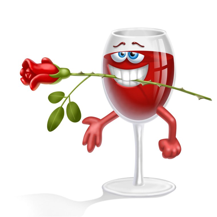 Девушка с бокалом