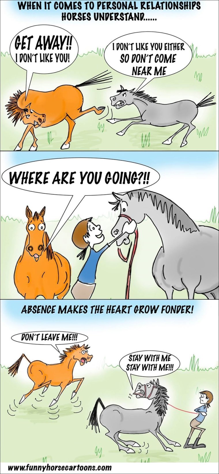 Пьющий конь