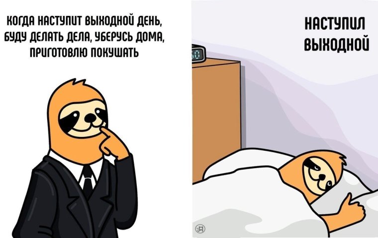 Выходные Мем