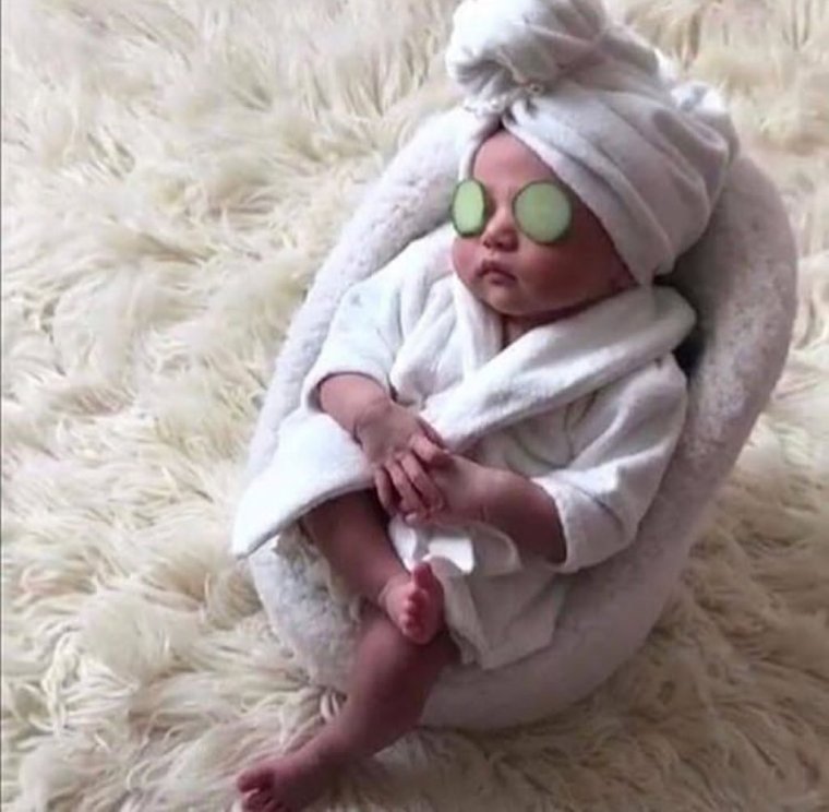 Смешные фотосессии младенцев