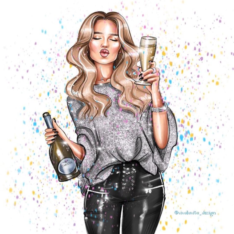 Лиза Блэк Пинк арт