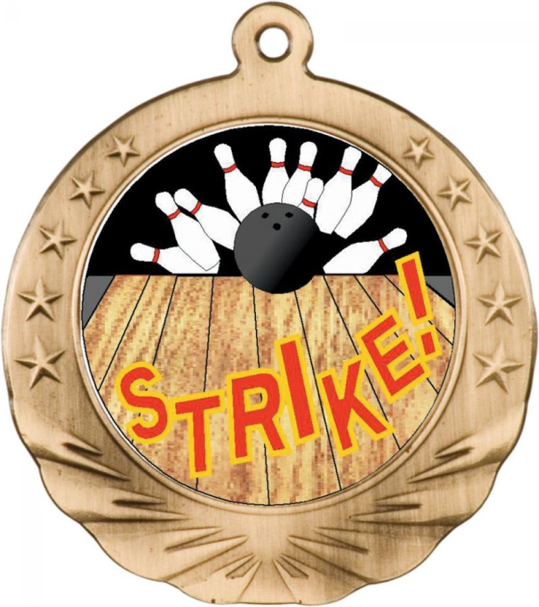 Медаль боулинг
