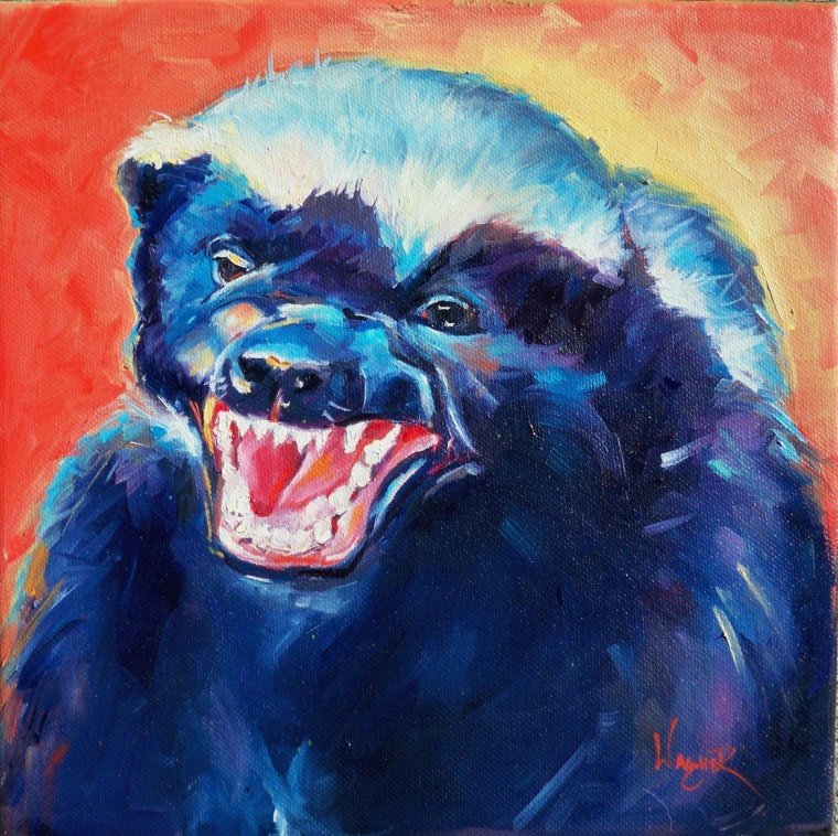 Медоед монстр