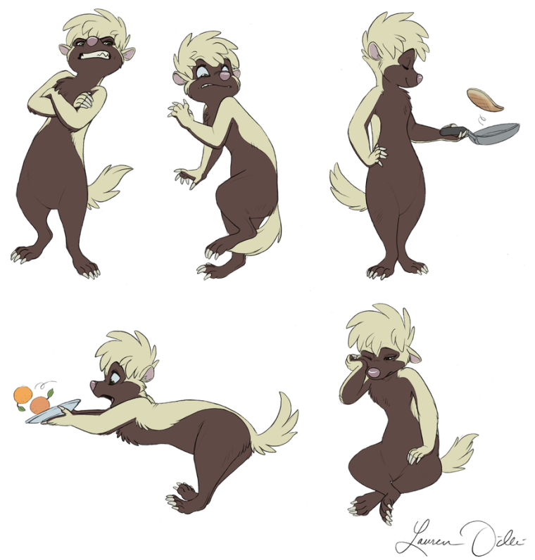 Медоед хуманизация