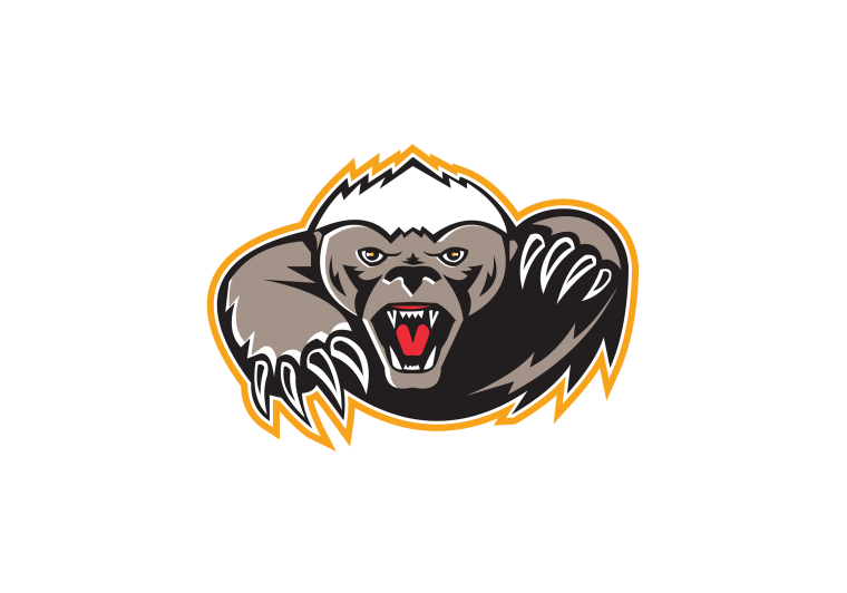 Медоед живопись