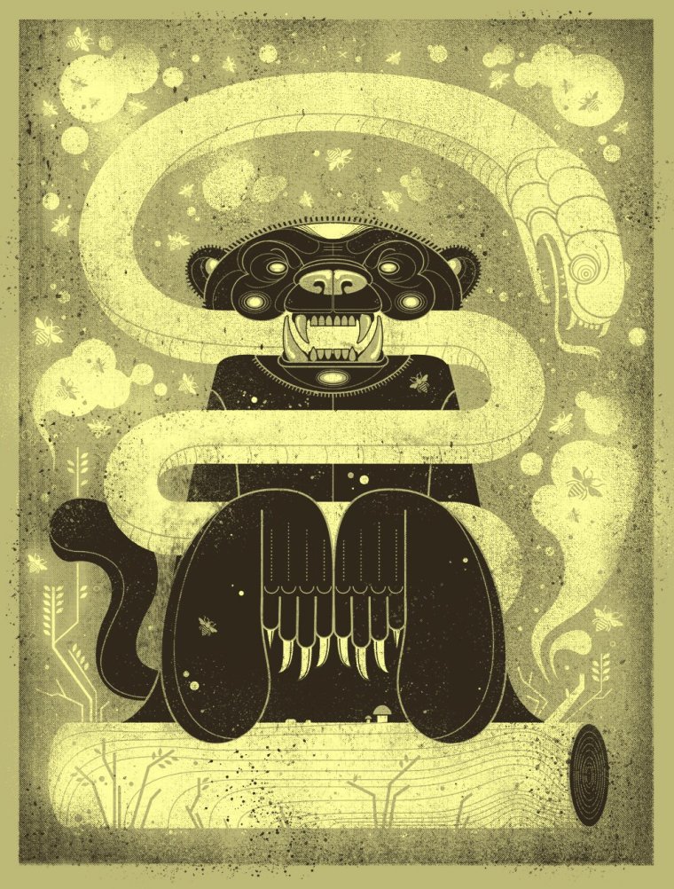 Барсук аниме